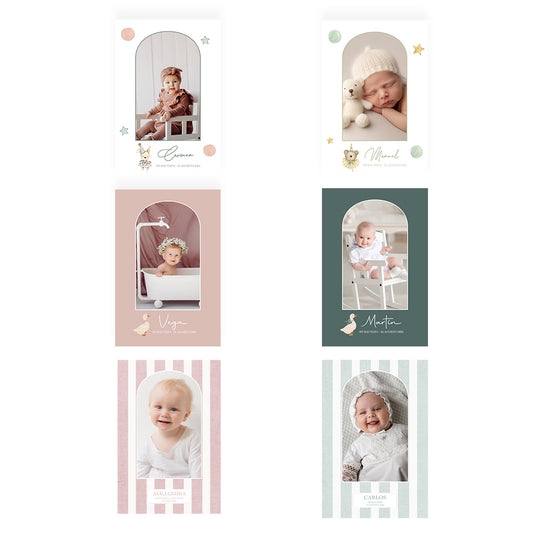 Recordatorio para Bautizo Fine Art