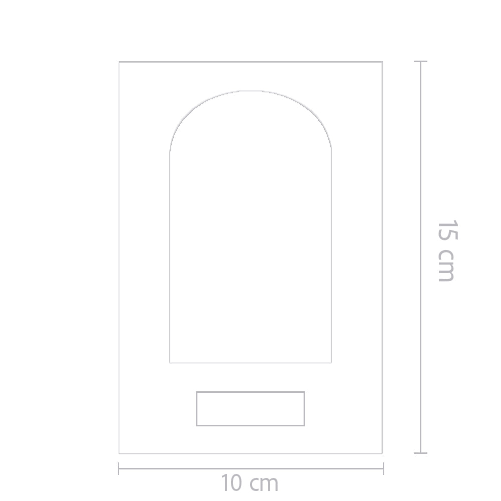 Recordatorio para Bautizo Fine Art