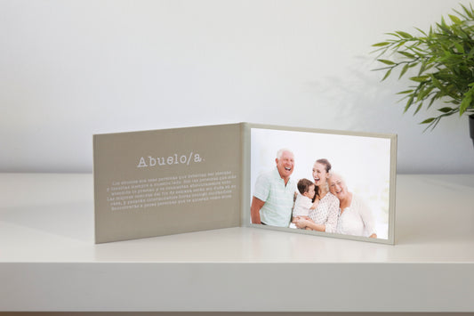 Tarjeta emotiva para abuelos