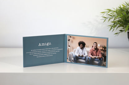 Tarjeta emotiva para amigos