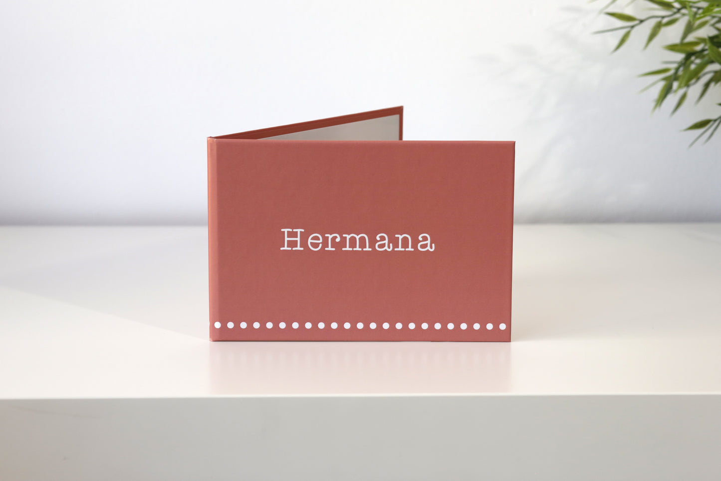 Tarjeta emotiva para hermanas