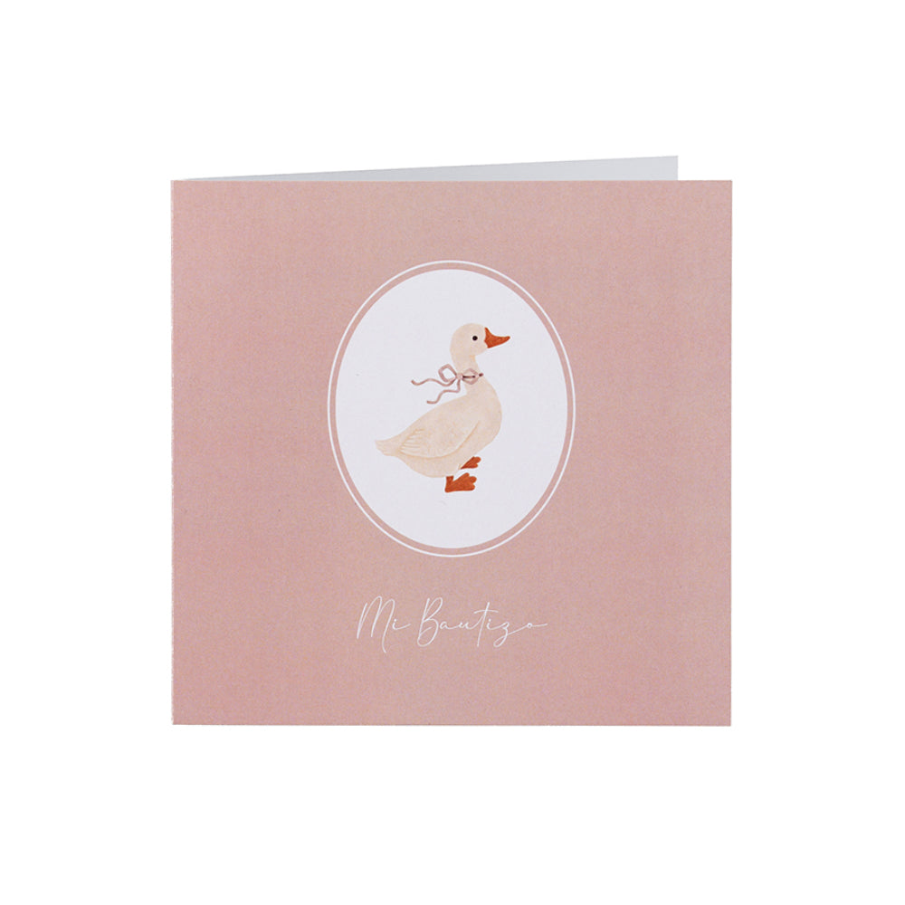Tarjeta 15x15 para Bautizo